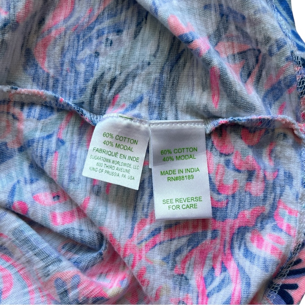 Lilly Pulitzer Del Lago Romper So Sofishisticated Medium - Picture 12 of 14